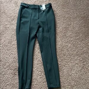 Womens Dark Green Pants